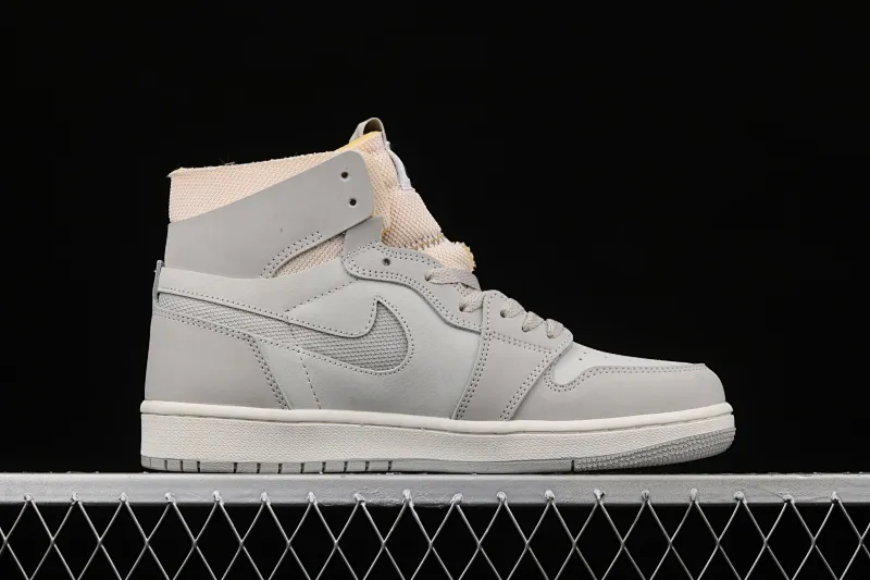 All categories Air Jordan Jordan series basketball shoes Air Jordan 1 High Z version Air Jordan 1 Zoom Comfort "London" AJ1 Joe 1 light gray color DH4268-001